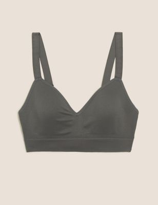 Non Wired Seamless Crop Top
