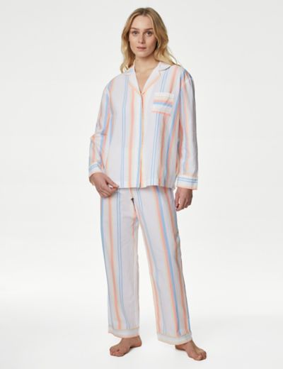 Women's Plush Fleece Pyjama Lounge Pants - Pink/Cupcakes