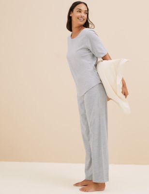 2pk Cotton Modal Cool Comfort™ Pyjama Bottoms