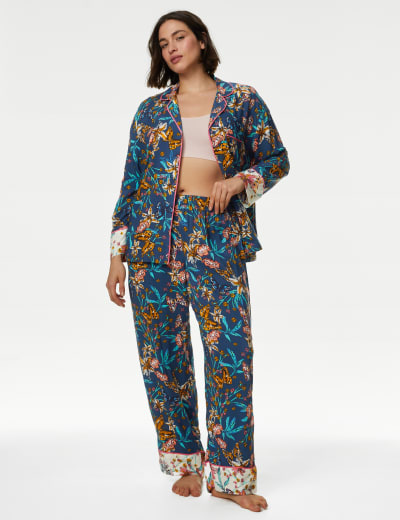 Plus size cropped pyjama bottoms best sale