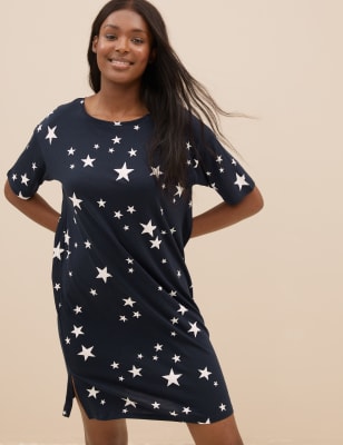 navy nightdress