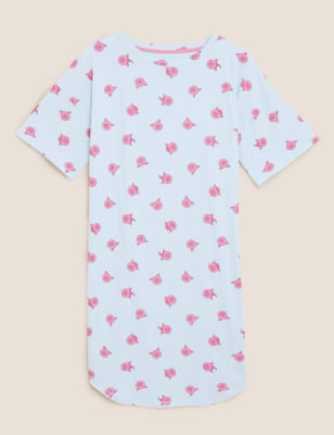 Pure Cotton Percy Pig™ Short Nightdress