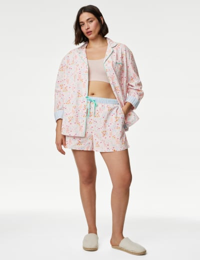 M&s pyjama shorts ladies sale