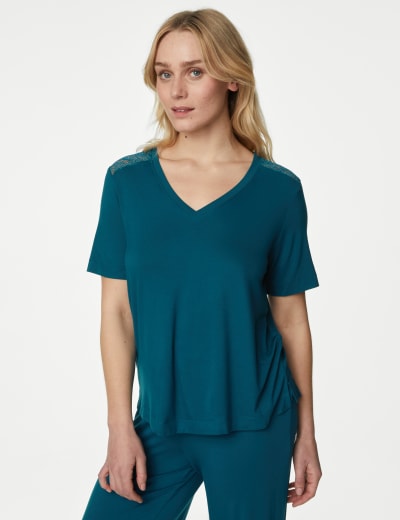 Soft pyjama top shop