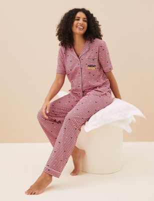 Pure Cotton Mickey Mouse™ Revere Pyjama Set