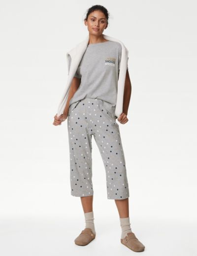 Cotton Rich Dreamer Slogan Pyjama Set