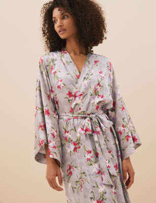 marks and spencer silk robe