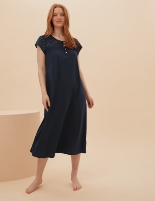 marks and spencer fleece nightdress