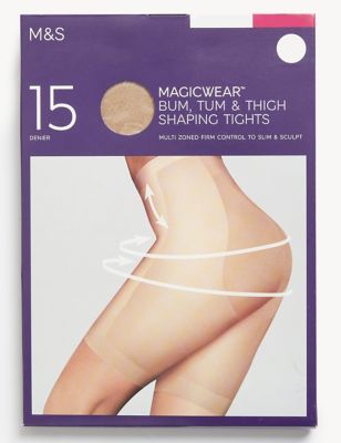 15 Denier Magicwear™ Shine Body Shaper Tights