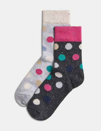 Striped Fluffy Trainer Socks Seasalt Cornwall M S