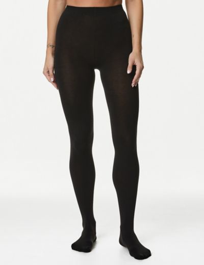 250 Denier Velour Lined Footless Tights - Marks and Spencer Cyprus