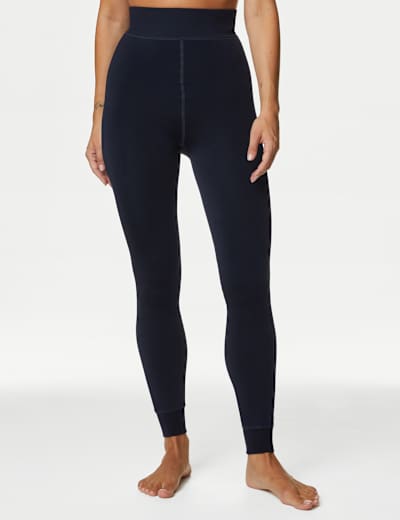 Fleece lined footless tights best sale