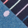 2pk Cotton Rich Thermal Ankle High Socks - denimmix