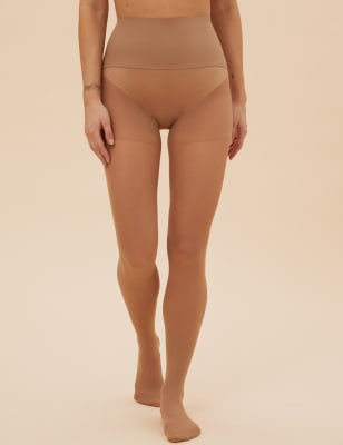 Прозрачные колготки с защитой от 