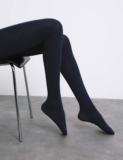 250 Denier Velour Lined Footless Tights - Marks and Spencer Cyprus