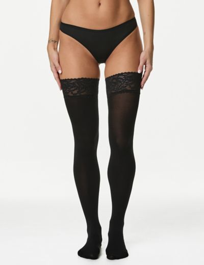 Buy White Opaque Tights