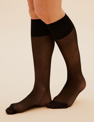 Гольфы женские матовые с широкой резинкой (3 пары)