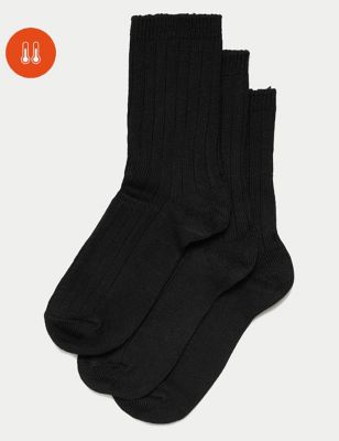 3pk Thermal Sumptuously Soft™ Ankle High Socks