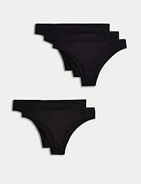 Details about   M & S sze 16 NO VPL Bikini knickers panties briefs stretchy cotton & modal Pink 