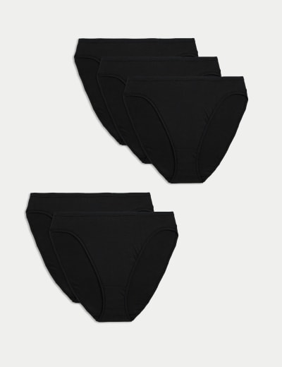 Sale 2 Pack Seamless Black and Nude Brief Knickers NO VPL Seamfree