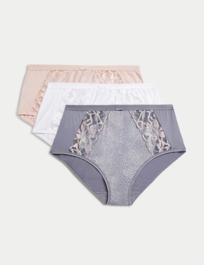 MARKS & SPENCER M&S 3pk Wildblooms Full Briefs - T61/4816F 2024