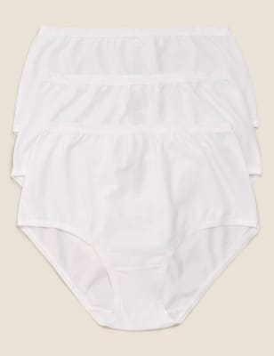 ladies white knickers