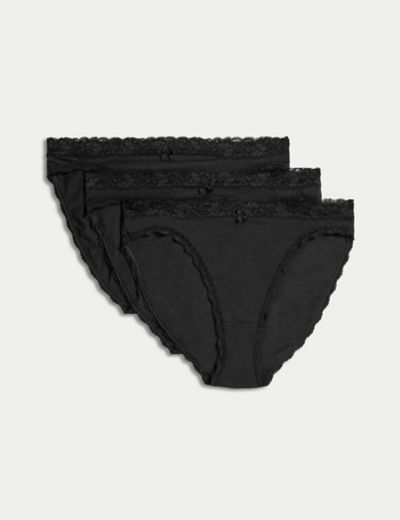 Marks & Spencer Body Soft High Leg Knickers (Pack of 3)