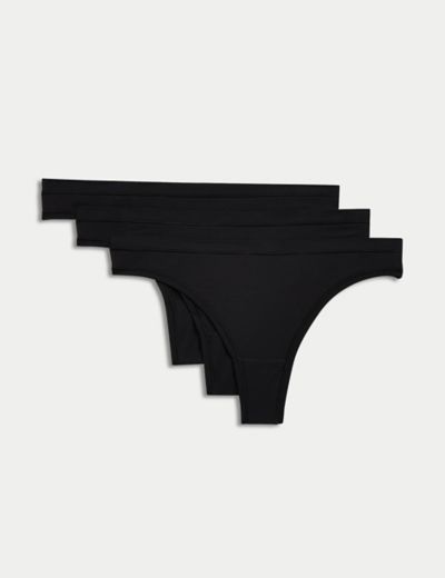 Ladies Bikini Briefs 5 Pack No Vpl No Panty Lines Underwear Stretch Size  8-18 
