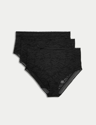 3PP Lace Full Brief, M&S Collection