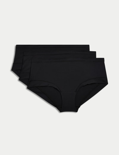 3pk Flexifit™ Modal Full Briefs, Body by M&S