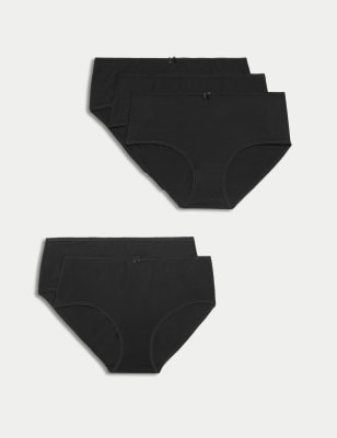 ladies black knickers