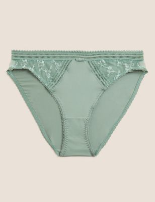 Archive Embroidery High Leg Knickers