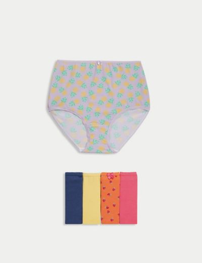 50.0% OFF on Marks & Spencer 5pk Cotton Rich Percy Pig Knicker Shorts  T619100P