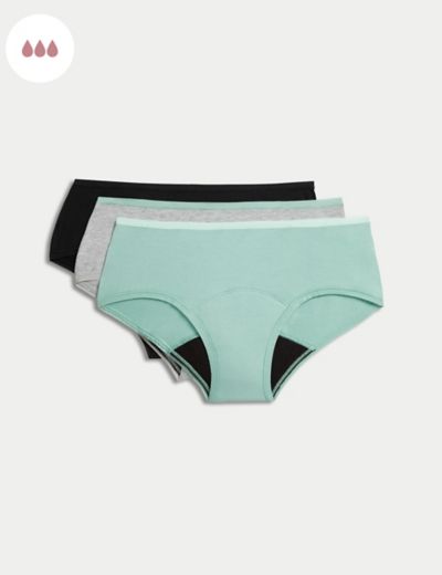 Buy Medium Flow Period Knickers 2 Pack from the Laura Ashley