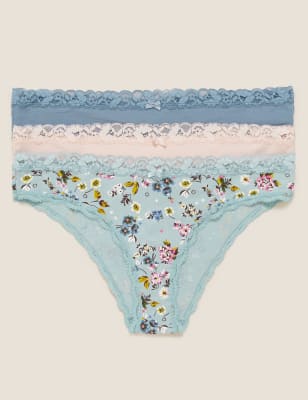 tesco ladies cotton knickers