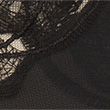 Calvi Embroidery Thong - black