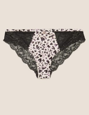 3 Pairs Marks /& Spencer/'s Mahogany Rio Sweetheart Brazilian Knickers Size 14 NEW