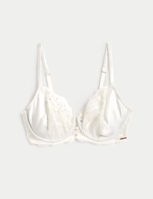 Marks and Spencer Silk & Lace Multiway Push Up Bra A-E - ShopStyle