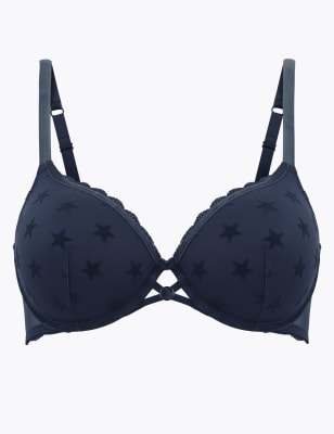 Классический бюстгальтер с чашечками на косточках