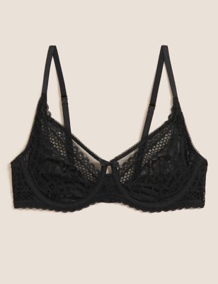 Joy Lace Wired Full Cup Bra A-E