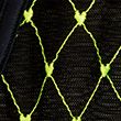 Lucia Heart Embroidery High Leg Knickers - blackmix