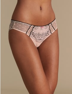 T81/8103A: Lace Brazilian Knickers