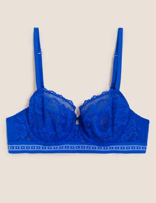 ladies natural colour balcony bra with lace from M&S sizes 32A/B,44A,BNWOT 
