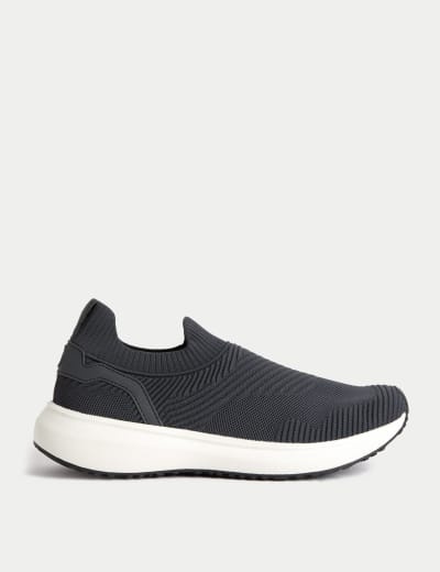 Knitted Slip On Trainers M S Collection M S