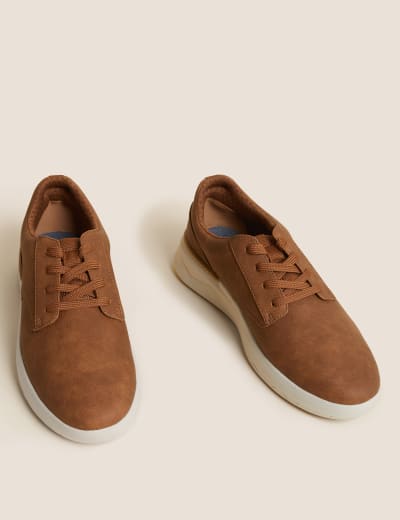 Suede lace up pumps online