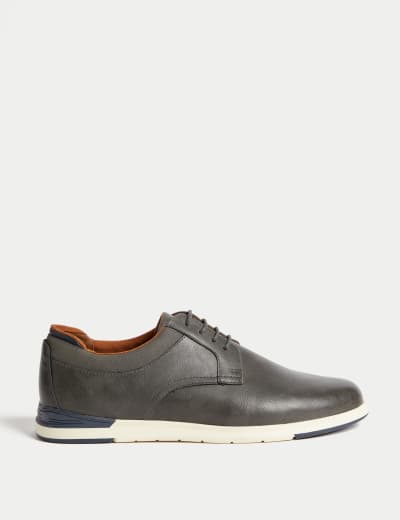 Suedette Derby Shoes M S Collection M S