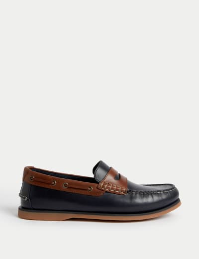 Marks and spencer mens deck shoes top