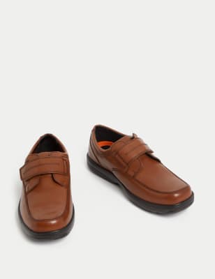 mens wide fit leather shoes