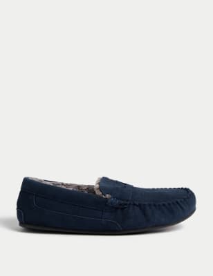 mens slippers marks and spencer