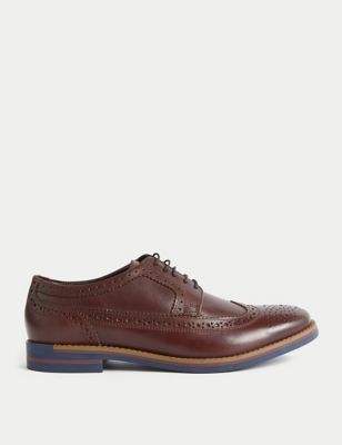 Leather Trisole Brogues